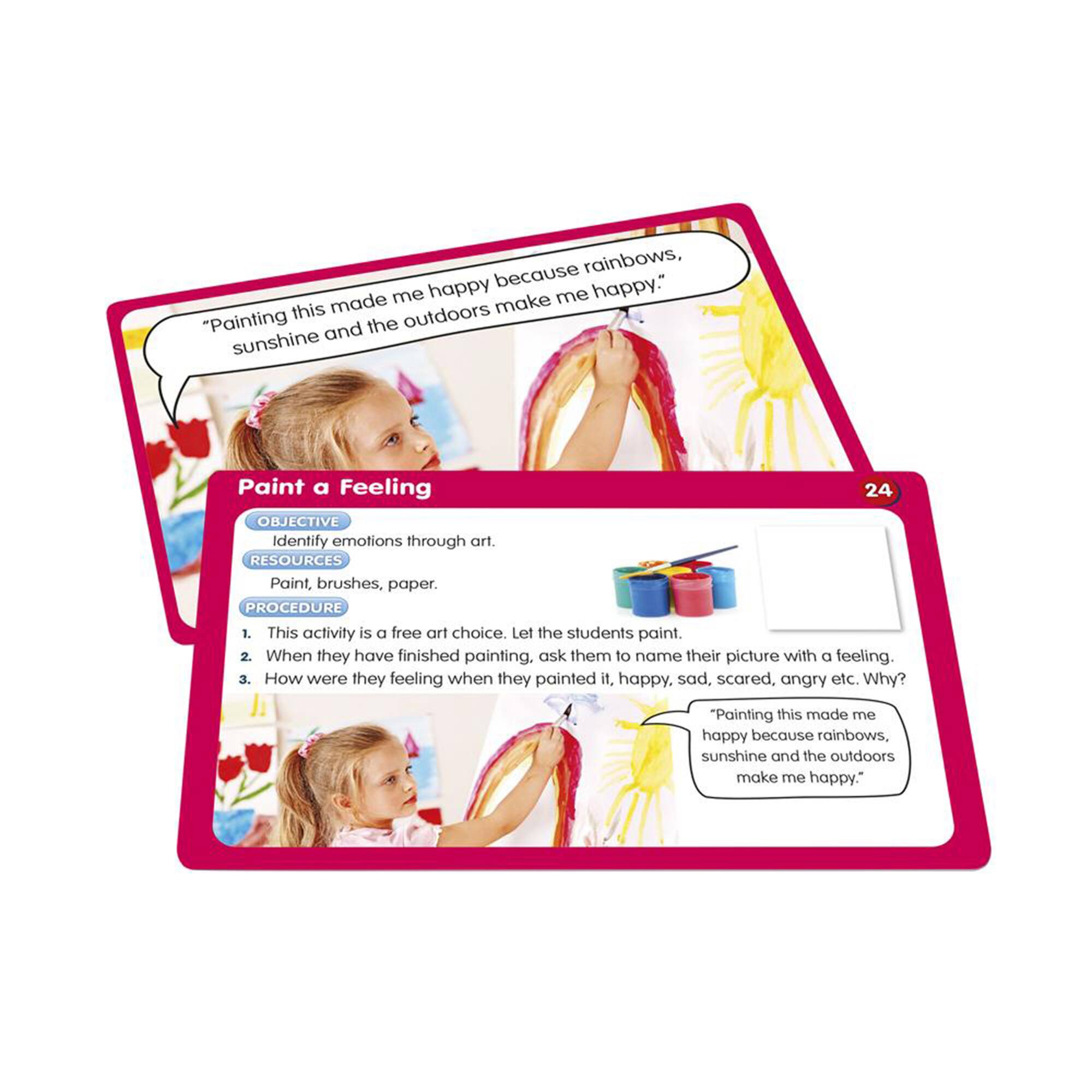 Junior Learning® 50 Emotion Activity Cards